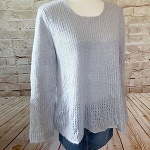 Sahalie loose knit sweater lightweight